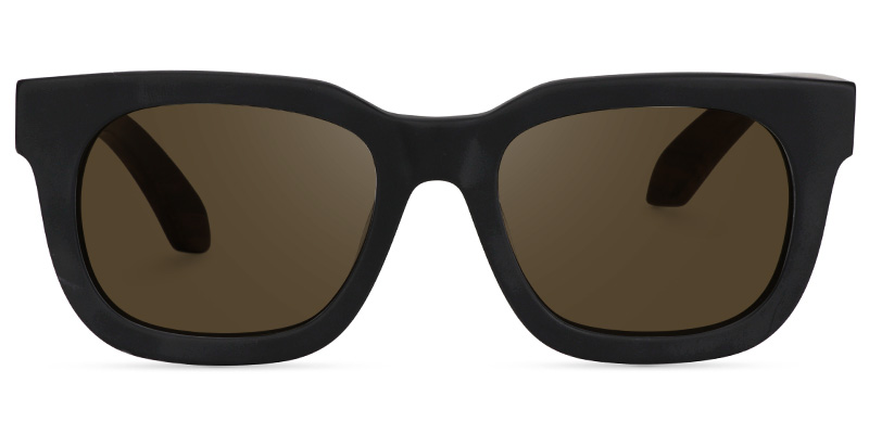 Sam Rectangle Wood Glasses8