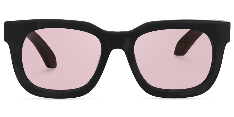 Sam Rectangle Wood Glasses11