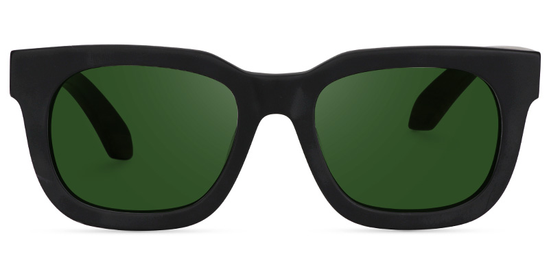 Sam Rectangle Wood Glasses9