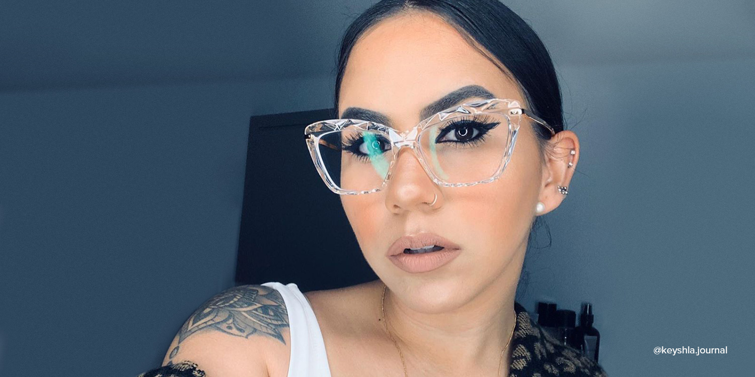 Cateye Clear Glasses | Zeelool Eyewear Online1