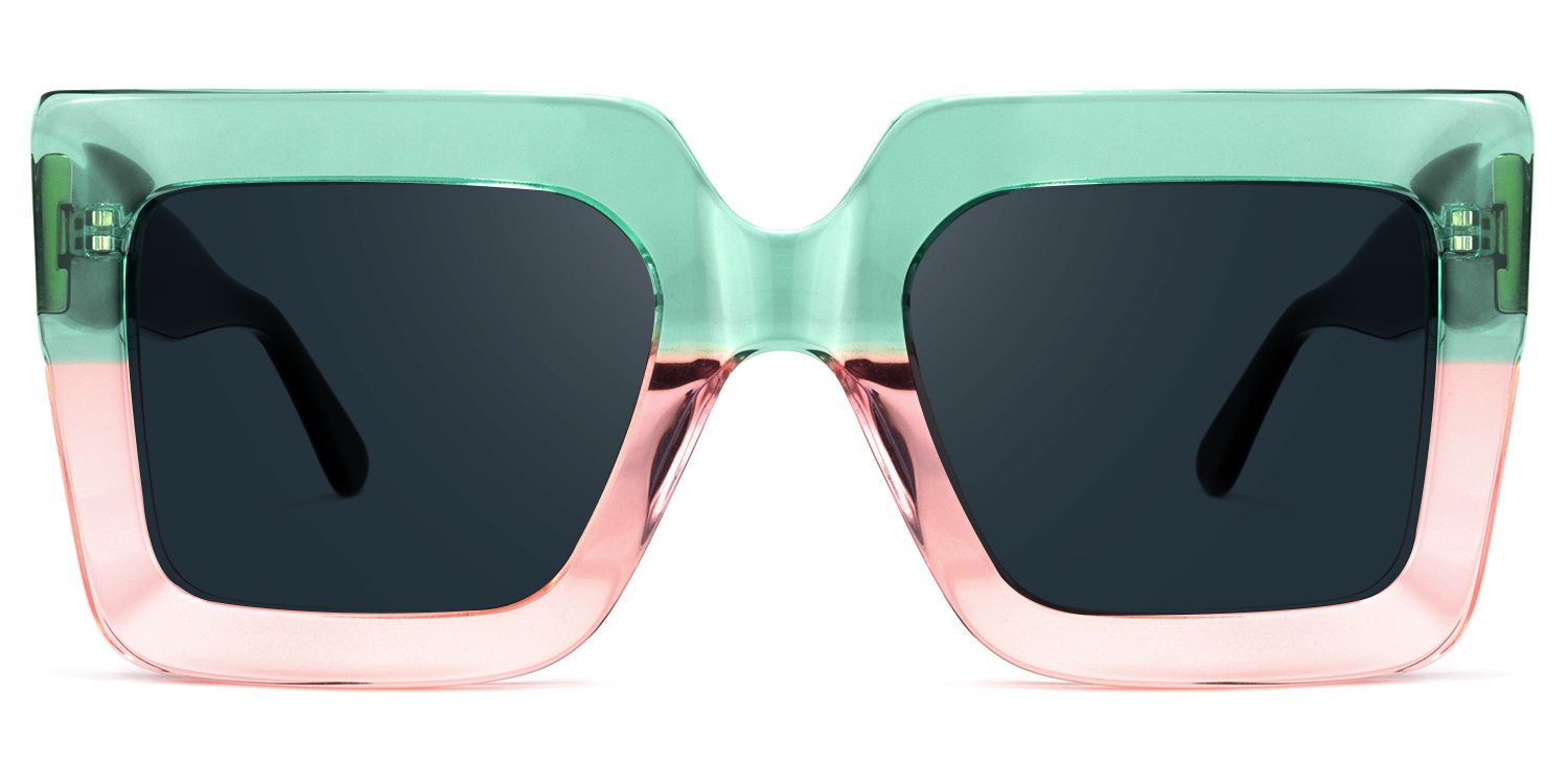 Brandon Square Green-Pink Glasses7