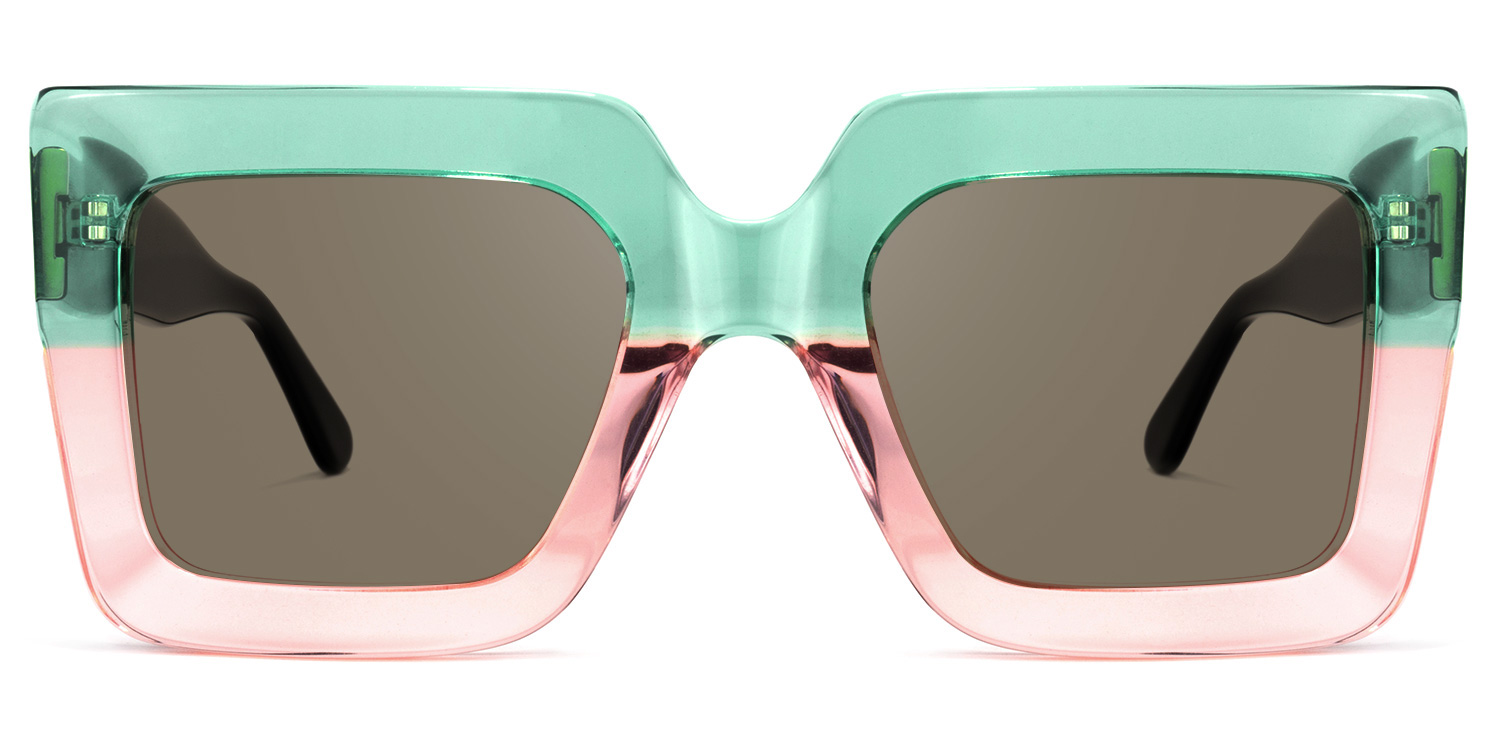 Brandon Square Green-Pink Glasses8