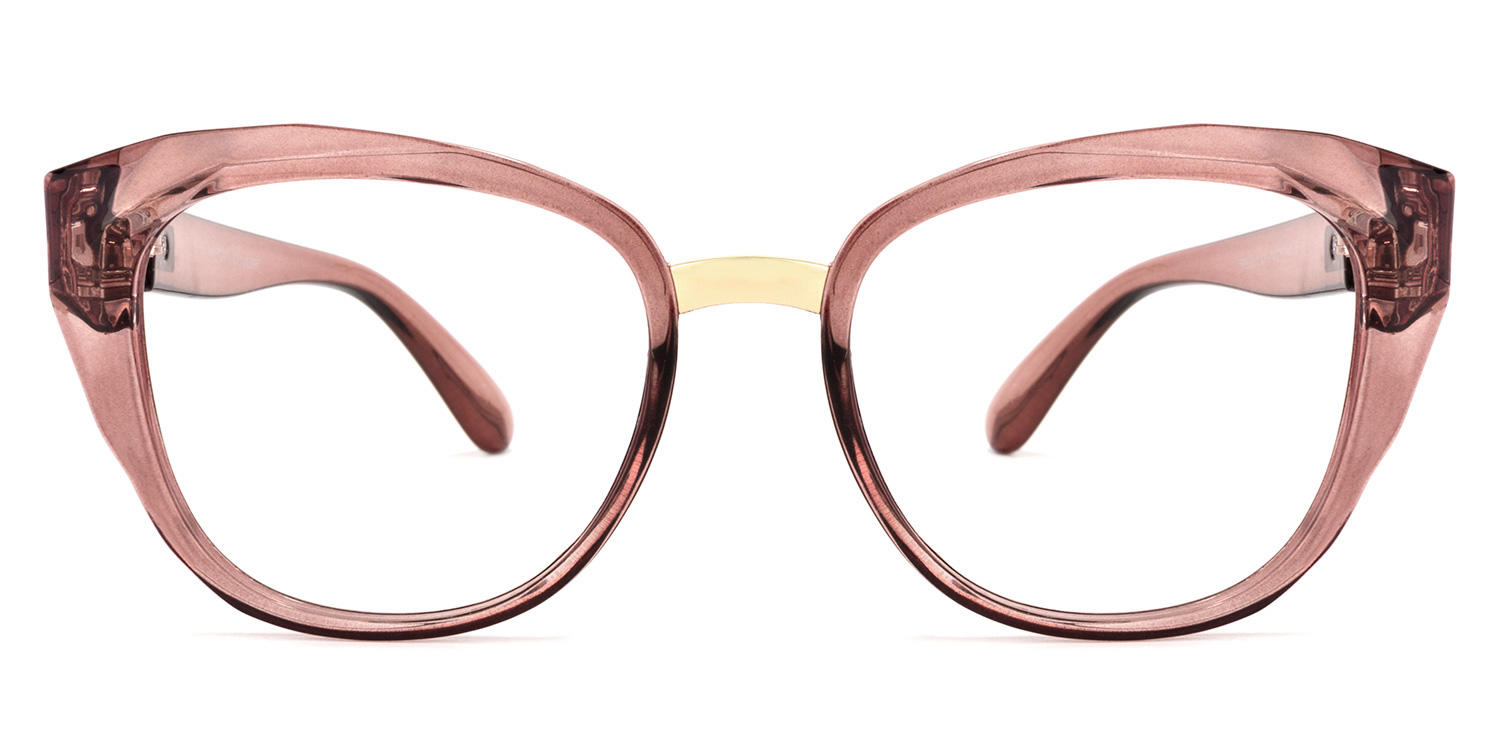 Mouna Cateye Dusty-Pink Glasses