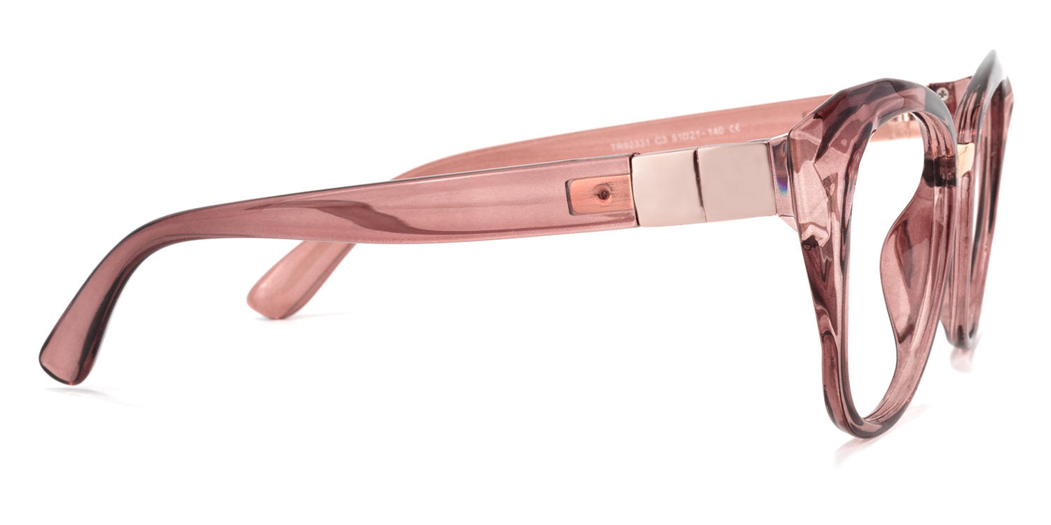 Mouna Cateye Dusty-Pink Glasses2