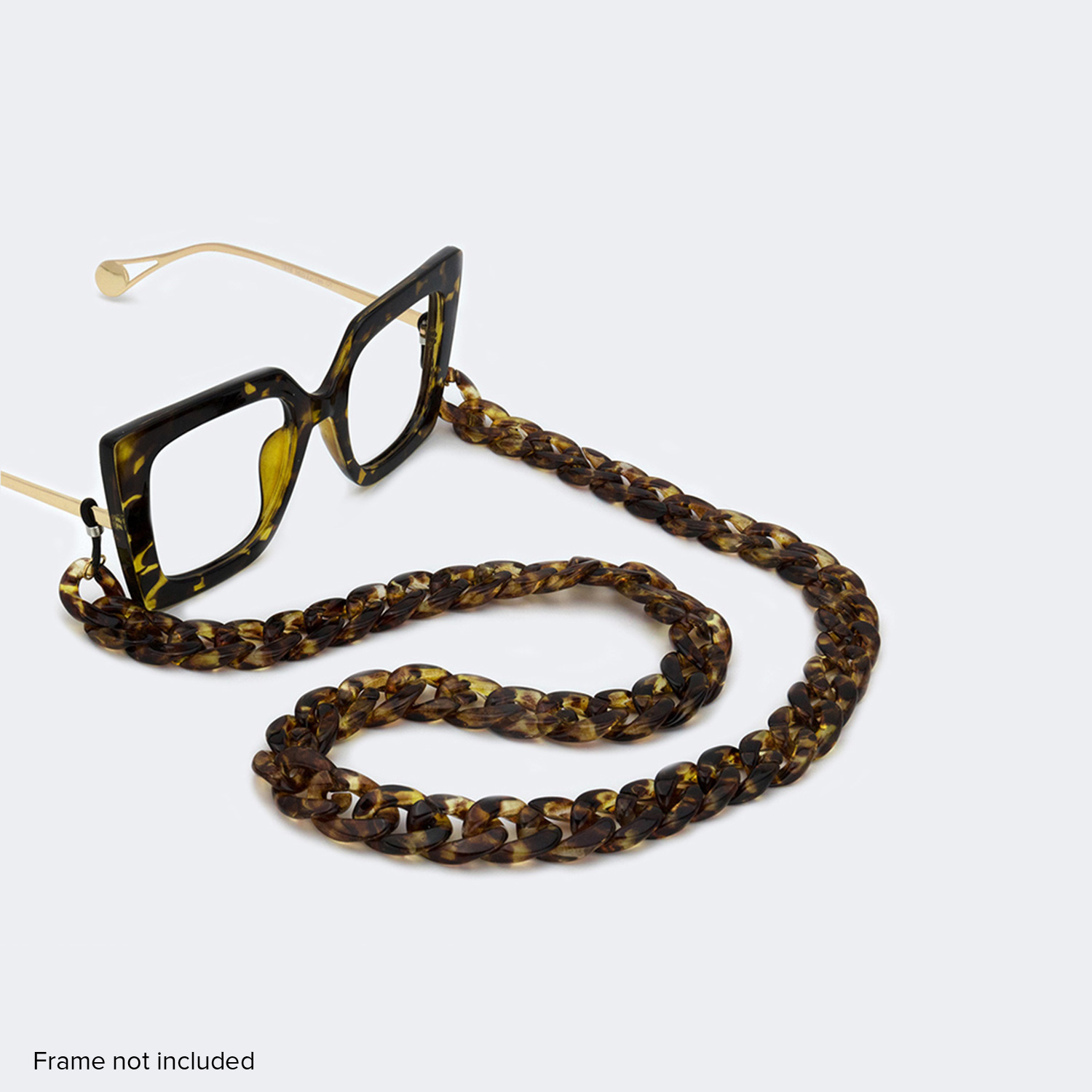 Retro Round Tortoise Chain0