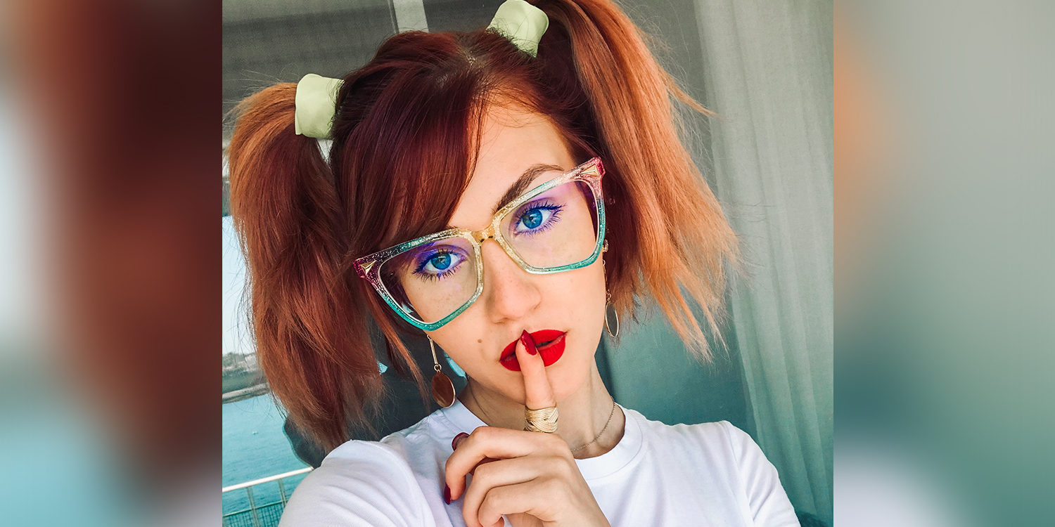 Cicely Geometrical Rainbow Eyeglasses.1