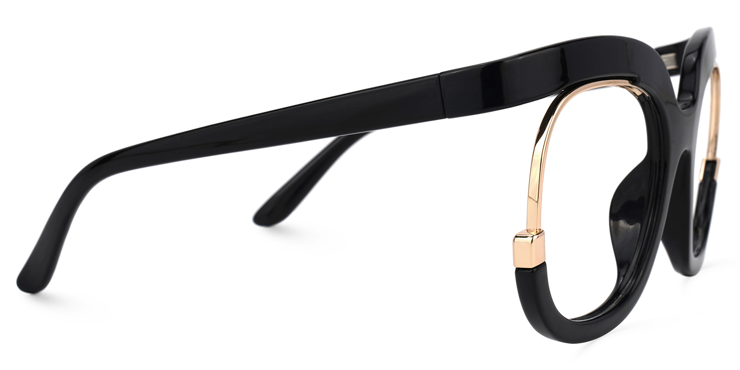Darice Round Black Glasses3